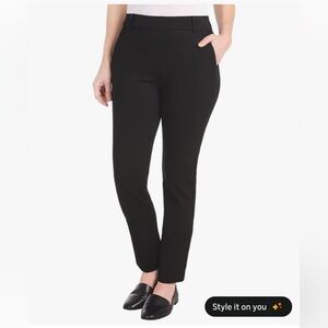 🎲Dalia Women's Black Slim Fit Pants - S black